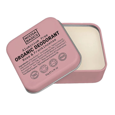 Noosa Basics Deodorant Cream - Rose Frankincense 50g